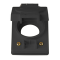 Leviton Electrical Receptacles 1 Gang Wetguard Fli Lid For 20A Rcp Blk 60W04-B